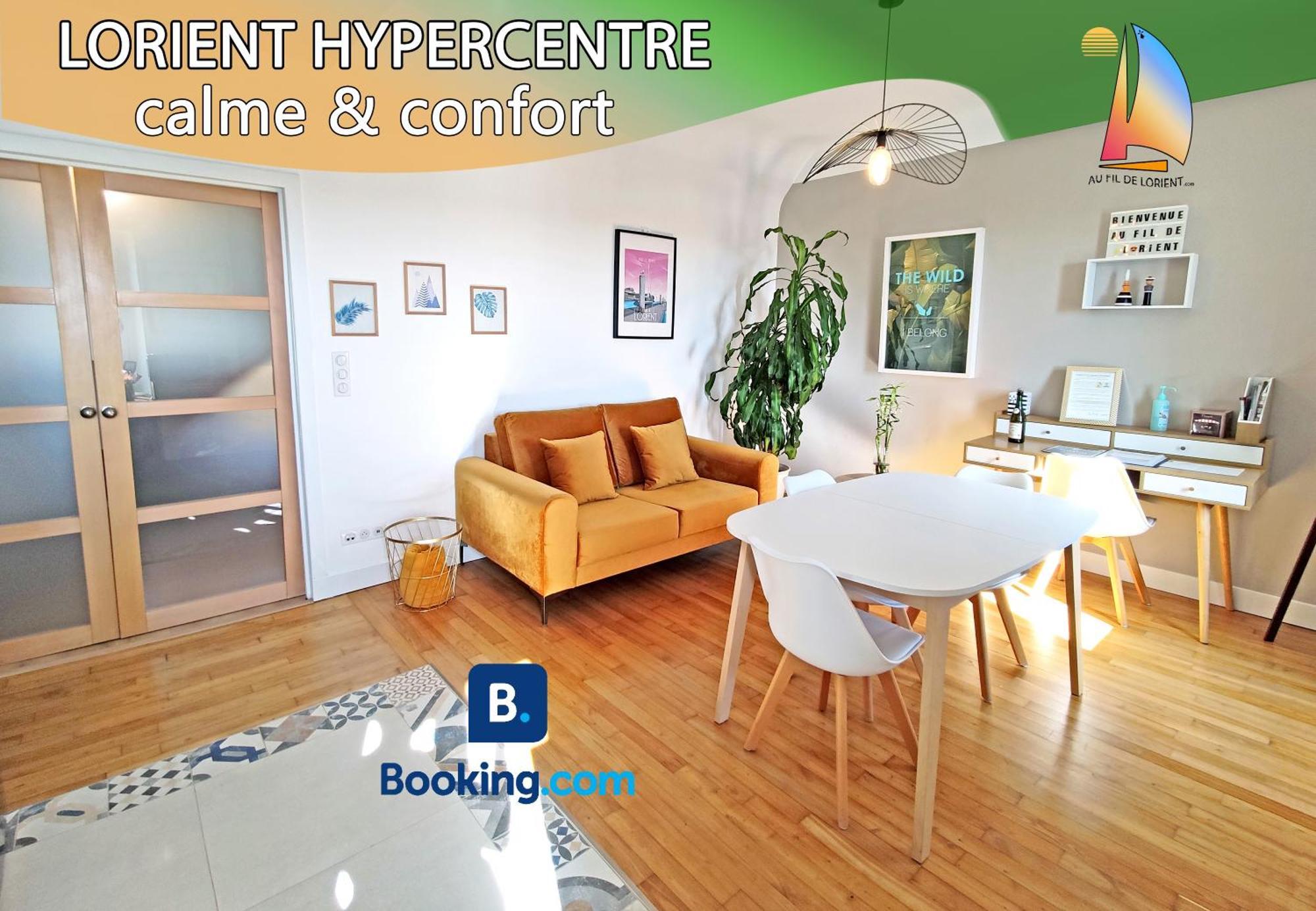 Hypercentre - Calme Et Lumineux. Aufildelorient Apartment Bagian luar foto